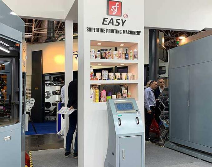 เครื่องพิมพ์หน้าจอ servo ความเร็วสูงเต็ม / เครื่องพิมพ์แบบร้อน สําหรับบุหรี่อิเล็กทรอนิกส์ทรงกลม / วงกลม / สามเหลี่ยม 15