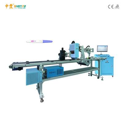 UV Curable ink 5.5kw inkjet flatbed printers For Test Card