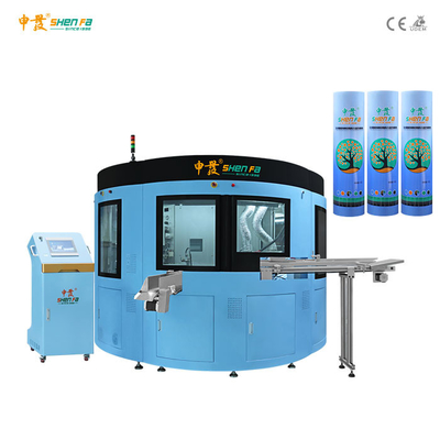 45KW Soft Tube Servo 1-7 เครื่องพิมพ์หน้าจอ Hot Stamping Varnish All In One Machinery