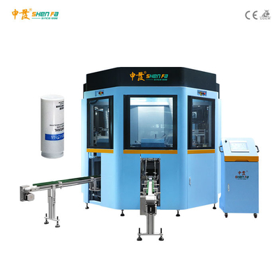 เครื่องพิมพ์จอกระป๋องพลาสติกอัตโนมัติ 60pcs/min 35KW