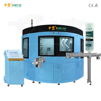 เครื่องพิมพ์สกรีนอัตโนมัติ 380V 7 สี Hot Foil Stamping Varnish Machine