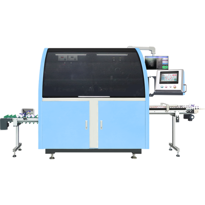 อัตโนมัติความเร็วสูง Hot Foil Stamping Machine สําหรับท่อเครื่องสําอางที่ 80 ชิ้น / นาที